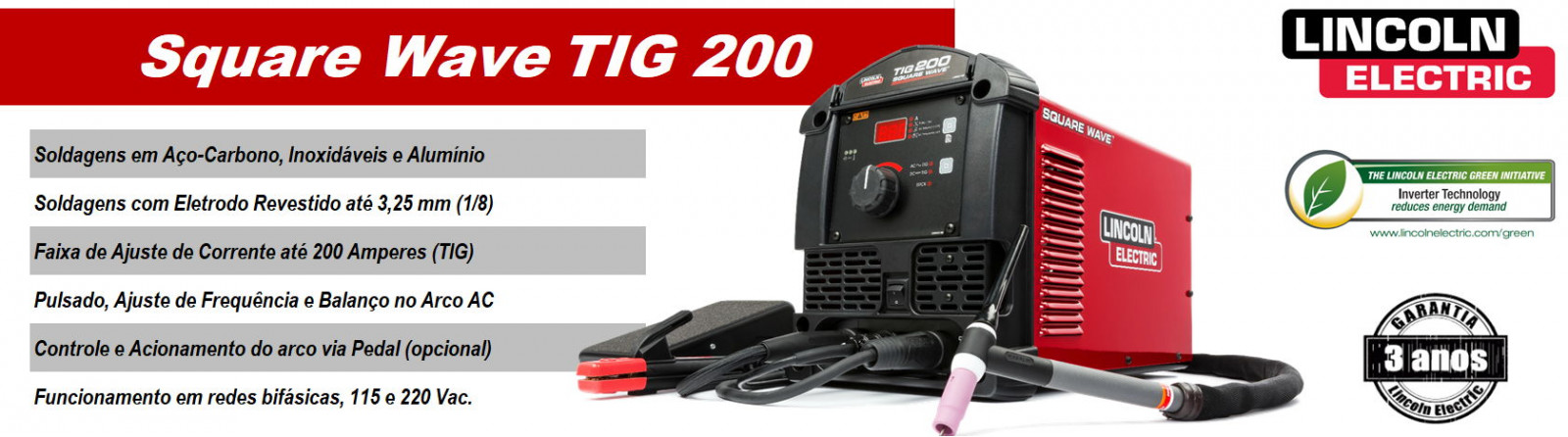 SQUARE WAVE TIG 200